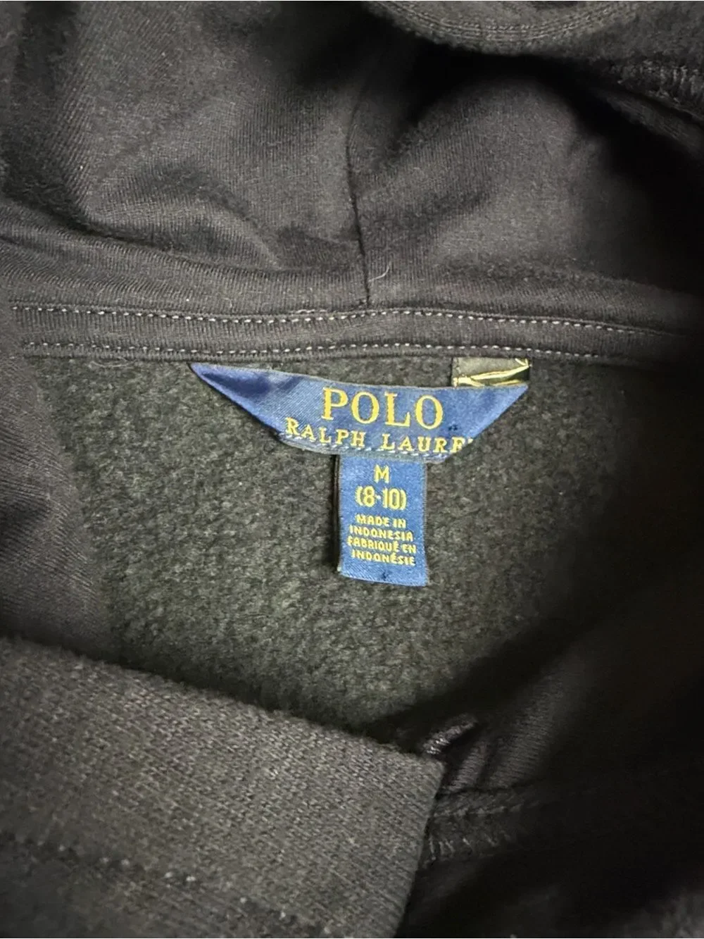 Polo Ralph Lauren fleece hoodie